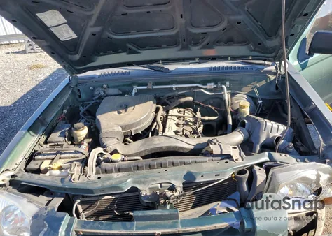 2002 Nissan Frontier King Cab Xe z USA, uszkodzony, nr VIN 1N6DD26S52C380378